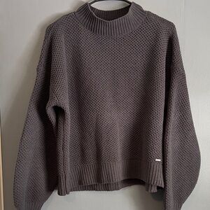 Hollister Dark Gray Turtleneck Sweater